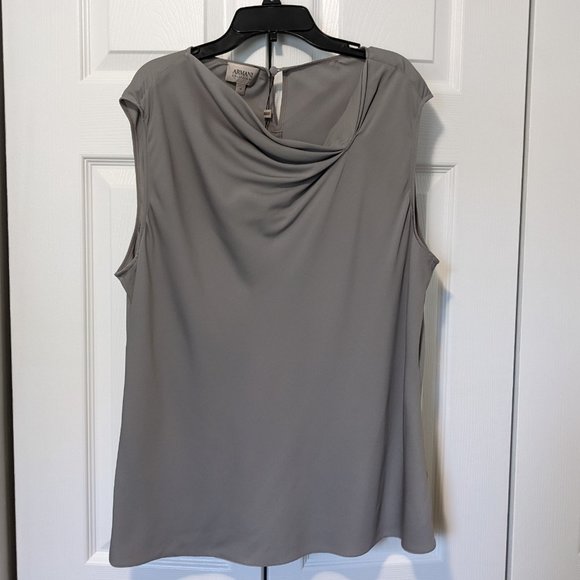 Armani Collezioni  Silk Sleeveless Blouse - Picture 3 of 10